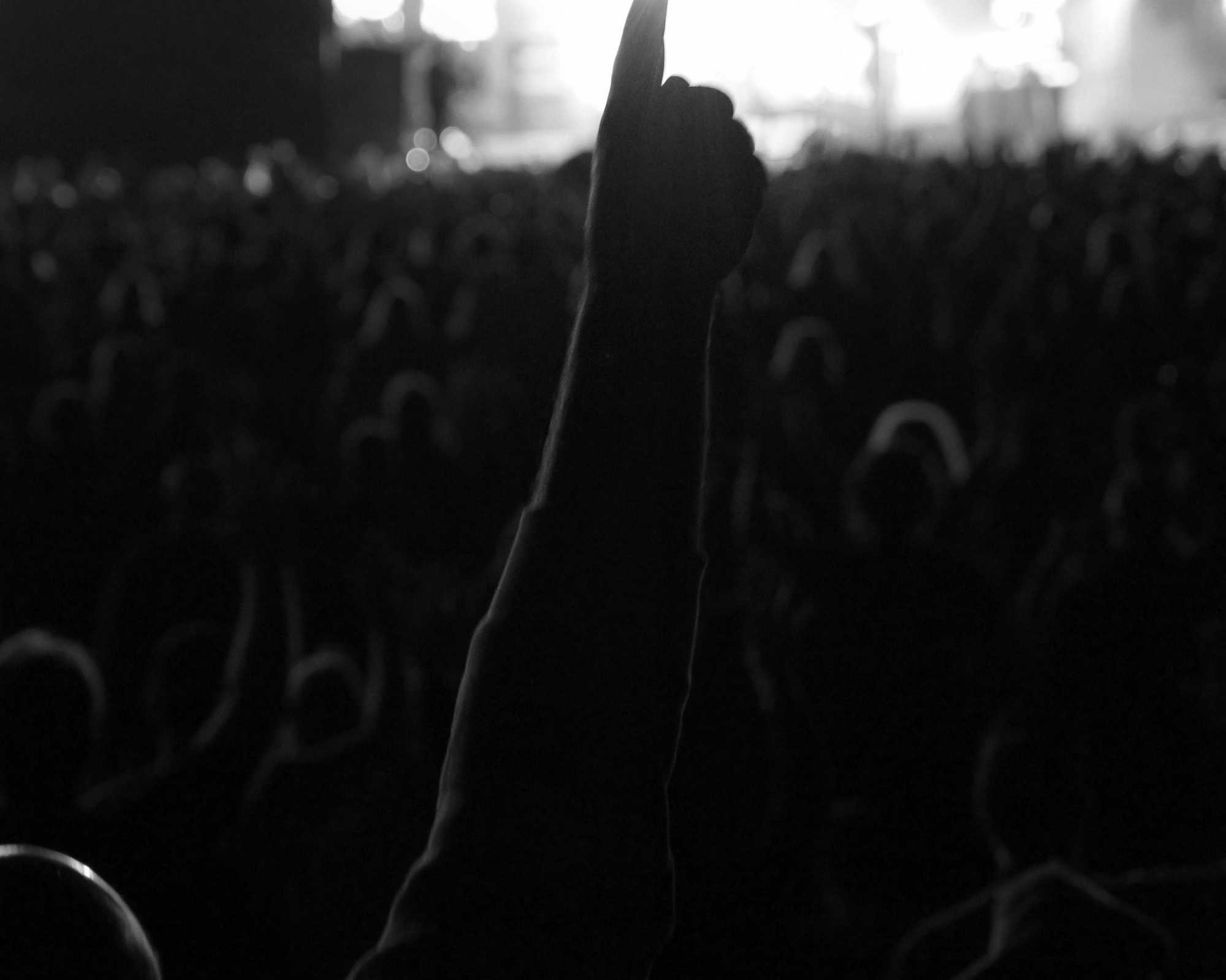 Parachute 2013 Crowd at The Main Stage